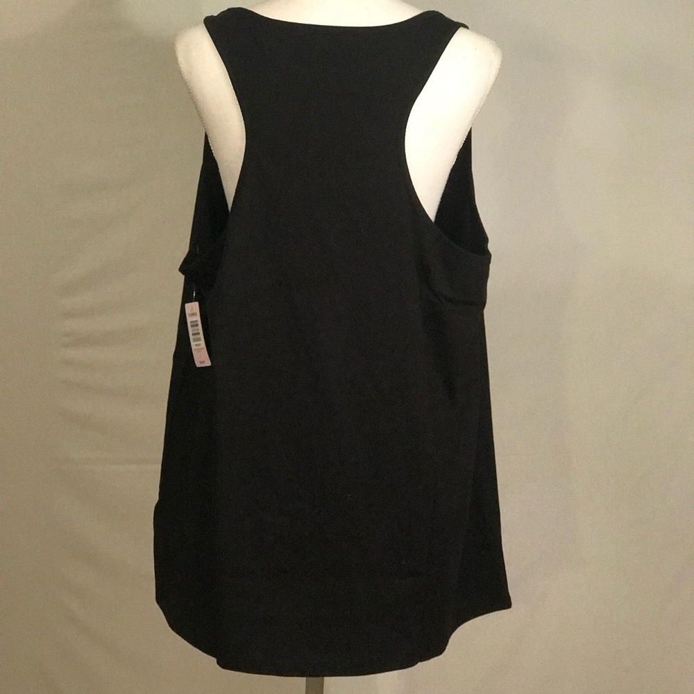 Torrid Plus Size Last Night Rose Graphic Tank Top - Picture 6 of 8
